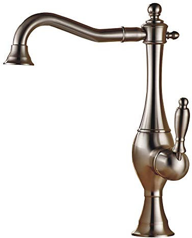 Nostalgie Retro Küchen Spülbecken Einhebel Armatur Bronze von Sanlingo