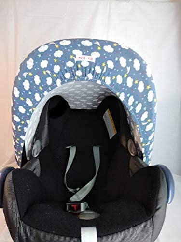 Moon-bebe Universal Verdeck für Maxi-Cosi Babyschale Gruppe 0+ als Sonnenschutz (BLAUW)