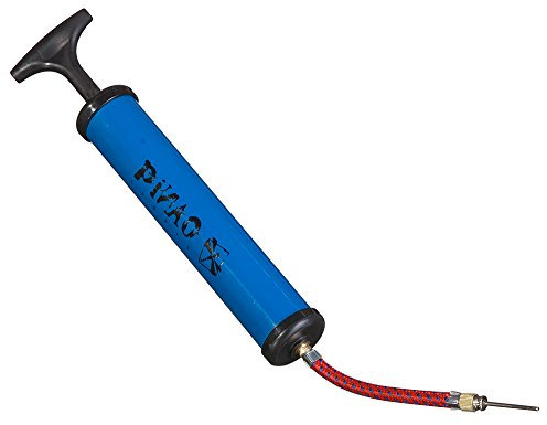 PiNAO Sports - Ballpumpen-Set, Blau (24062) [Ballpumpe, Fußballpumpe, Bälle, Luftpumpe]