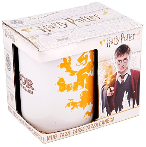 Taza de cerámica de 325 ml en caja regalo de Harry Potter