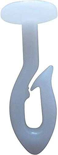 rewagi Steck Gleiter mit Rundkopf Ø 7mm – Innenlaufgleiter, Gardinenhaken, Gardinenhaken, Gardinenzubehör WIES (500 Stück)