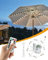 Gaoni Parasol Lights, 8 Modes Patio Umbrella Light With 104 LEDs, Waterproof Battery Powered or USB Port, Dimmable With Timer Remote Control for Outdoor Garden Decor (Warm White)
