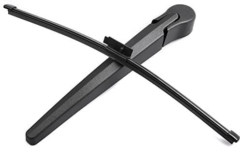 ZOFFI Heckscheibenwischer + Heckwischerarm Ersatz für BMW E91 2005-2013, Scheibenwischer Hiten mit natürlichen Gummi Wischblätter