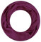Majea Loop Alice schmaler Damen-Schal Loop Frühlingsschal Schlauchschal Rundschal Tuch uni unisex unifarben einfarbig Halstuch (beere), 160x52