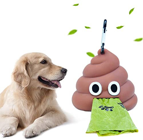 CHUANGOU Animaux Distributeur de Sacs Poubelle Silicone Sac De Merde Pour Chien Pot Sac pour Caca de Chien