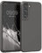 kwmobile Cover per Samsung Galaxy S22 Custodia - Back Case per Smartphone in Silicone TPU - Protezione Gommata - nero matt