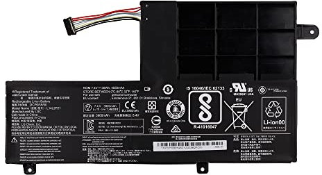 Swark L14L2P21 Batterie de rechange pour ordinateur portable Lenovo S41 70 S41 70AM L14M2P21 2ICP6/54/90 Series