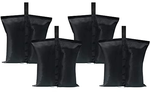 Gazebo Sand Weight Bags, Gazebo Weights, Industrial Grade Heavy Duty Double-Stitched Sand Weight Bags for Pop up Canopy Tent Sun Shades & Pop Up Tents Canopy Outdoor Patio