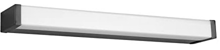 Trio Leuchten LED Bad Wandleuchte Fabio 283814232, Metall Schwarz matt, inklusiv 6 Watt LED