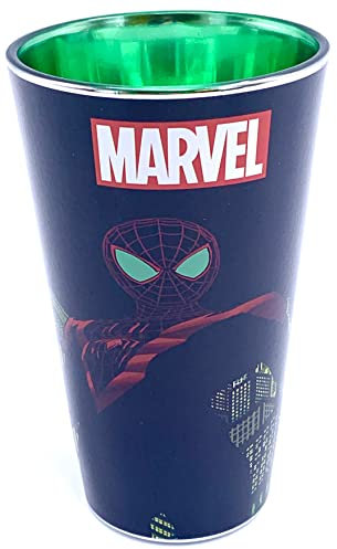 Marvel SMM50366V Spider-Man Miles Morales Pint-Glas, 473 ml