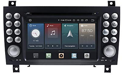 Kompatibel mit: Mercedes SLK R171 W171 7 Touchscreen Android Autoradio GPS Navigation CarPlay