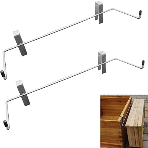 Jashem Bee Hive Frame Holder Stainless Steel Frame Grip Shovel Bee Frame (2 Sets)