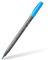STAEDTLER brush pen pigment Arts, lichtblau, pigmentierte Premium-Zeichentusche, Pinselspitze für variable Linienbreite, wasserfest, schnelltrocknend, 10 brush pens im Kartonetui, 371-30