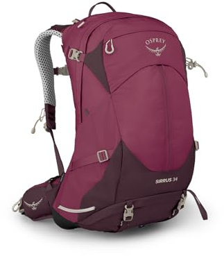 Osprey Sirrus 34 Wanderrucksack für Frauen Elderberry Purple/Chiru Tan O/S