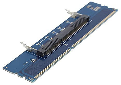 ASHATA DDR3 Convert Adapter Card Mainboard-Zubehör für DDR3-Notebook-Speicher Notebook DDR3 zu Desktop-DDR3 Unterstützt 1 5V Nicht Unterstützt 1 35V Plug and Play