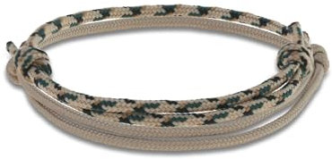 Made by Nami Surfer-Armband Set Herren & Damen • 2x Segeltau Armband Handgemacht • Maritimes Armband • Minimalistisches Armband • 100% Wasserfest & verstellbar • Freundschaftsarmbänder (Set 1)