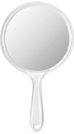 HoaaiGo Miroir Maquillage Miroir Grossissant X3/x1 à Double Usage Miroir a Main Miroir de Maquillage Mirroir Miroir Portable Miroir sur Pied Maquillage Miroir Douche