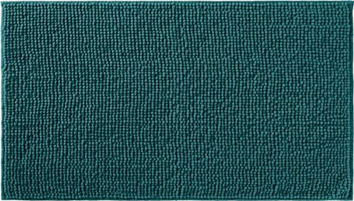 REDBEST Badematte Monrovia Petrol Größe 80x140 cm