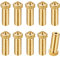 10 Stück Nozzle 0.4mm Messing Düsen, 3D Drucker Düsen Extruder Druckkopf, 0,4 mm 3D Drucker Düse, 3D Drucker Nozzle