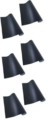 COHEALI 6 Stk Ablösbare Tafelaufkleber Wandtattoos Für Kinder Mini-permanentmarker Tafel Aus Papier Kindertafel Schwarze Tapete Aufkleber Für Kinder Wiederbeschreibbar Wandgemälde