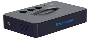 STORCUBE Power Hub pour station d'alimentation portable S1000 Pro - Onduleur Split avec 3 sorties CA - 2 ports USB - Entrée solaire maximale de 600 W