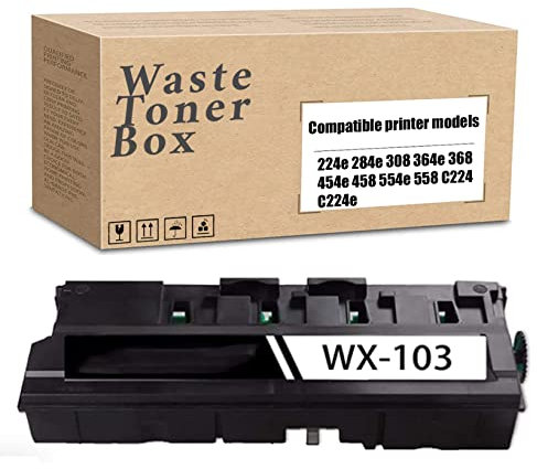 RSENSO WX103 Kompatibler Resttonerbehälter Als Ersatz Für Konica Minolta WX-103 (A4NNWY1) Für Bizhub 224e 284e 308 364e 368 454e 554e C224 C224E 1 Pack