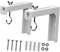Uonlytech Projector Screen Brackets Drop Ceiling Projector Mount Wall Mount Shelf