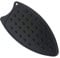 Silicone Iron Rest Pad Silicone Iron Rest Pad Ironing Board Hot Mat Multipurpose Heat Resistant Plate Tray for Dry Steam Iron Black