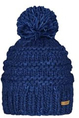 Barts Jasmin Bommelmütze Beanie Wintermütze (DE/NL/SE/PL, Alphanumerisch, Einheitsgröße, Blue)