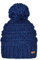 Barts Jasmin Bommelmütze Beanie Wintermütze (DE/NL/SE/PL, Alphanumerisch, Einheitsgröße, Blue)