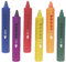 AMFUN Lápices de Colores para Baño, 6 Piezas Crayones De Baño para Niños, Crayones de Baño Lavables Multicolores, Juguetes para Bañera y Ducha para Niños, Dibujar en Azulejos y Cerámica