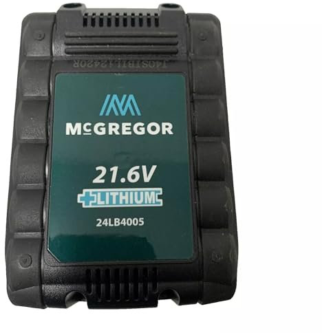 Genuine Battery For McGregor 21.6v Cordless Rotary Lawnmower - MCR2132 MCR2134A