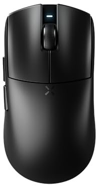 HITSCAN Hyperlight – Souris Gaming sans Fil Ultra-Légère (39g) | 8K Compatible, Batterie Longue Durée | Noir