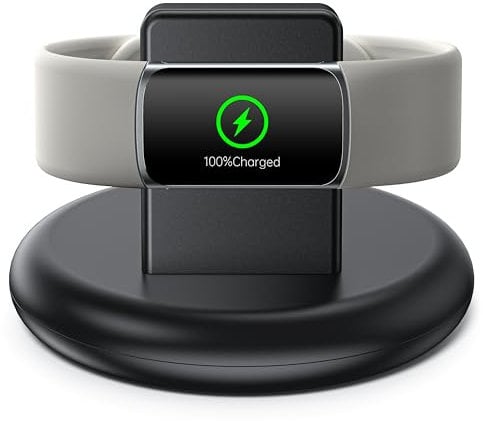 Charger Dock for Fitbit Charge 6/Charge 5/Luxe, USB Magnetic Wireless Fast Charging Station Stand for Charge 5/Luxe/Charge 6 Fitness & Health Tracker