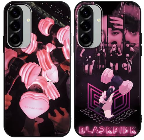 PBNDJVG Kpop Handyhülle Blackpick Hülle für Samsung Galaxy A56 17.0 cm Cute Funny Aesthetics Muster Stoßfest Weich TPU Silikon Gel Fallschutz Case für Frauen Mädchen Kpop Star Fans