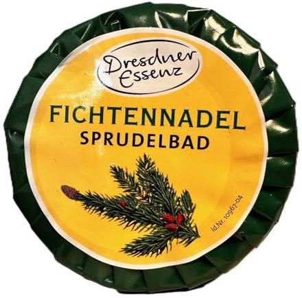 10er Pack Dresdner Essenz Sprudelbad Mobilität Fichtennadel Traditionell natürliche ätherische Öle, 10x 80g