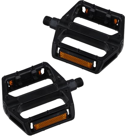 1 Paar Fahrradpedale, Pedale mit Anti-Rutsch und Reflektoren, 3 Bearing Pedale Fahrradpedale Set, Wasserdicht Anti-Staub Fahrrad Pedales Classic Komfort Leicht