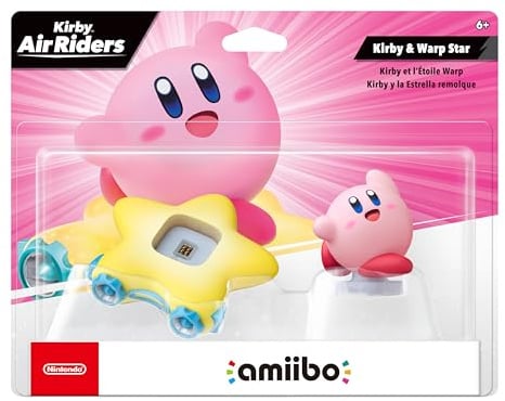 Amiibo - Kirby & Warp Star - Kirby Air Riders Series