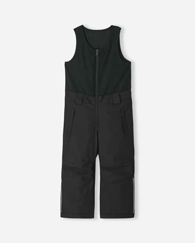 Reima ReimaTec Alppi (5100051B-9990) Winterhose für Kinder, schwarz, wasserdicht und warm, Winddicht, mit Weste, atmungsaktiv, bequem, Größe 140