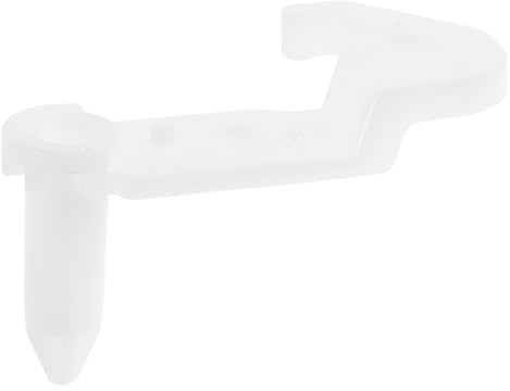 EXHUMKY Refrigerator Door Stop Block Plastic Hinge Latch Hook Replacement for Fridge Door Catch Holder Compatible with Kitchen Appliances