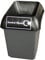 Chabrias 30 Litre Black Lid & General Waste Logo Bin – UK Made 100% Recycled Plastic Colour Coded Simpler Recycling Options