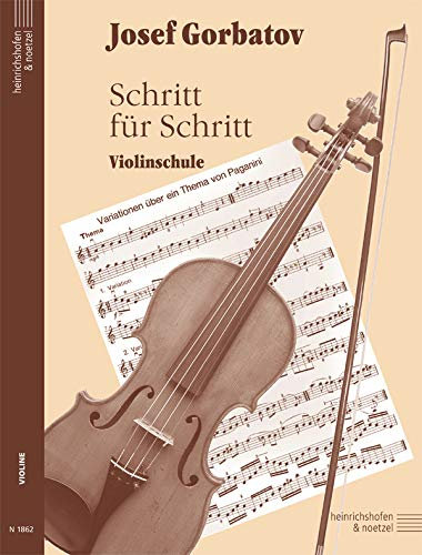 GORBATOV J. - Schritt fur Schritt (Metodo) para Violin