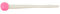 Berkley Herren Floating Mice Tails PowerBait Schwimmende Mäuseschwänze, Kaugummi/Weiß, 7,6 cm, 13 Stück, 3