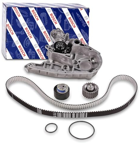 Bosch 1987946450 - Zahnriemen mit Wasserpumpensatz | Kompatibel mit: FIAT DUCATO Bus, DUCATO Bus, DUCATO Kasten, DUCATO Kasten, DUCATO Pritsche/Fahrgestell, IVECO DAILY IV Bus