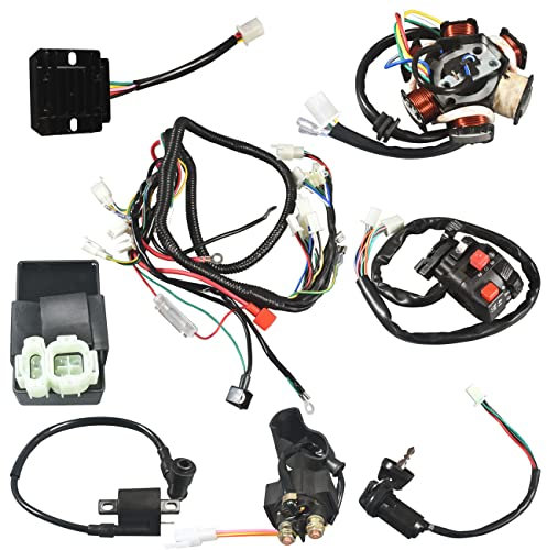 JRL GY6 125cc/150cc Buggy Scooter Kabelbaum Kabelbaum Stator Elektrik Kit