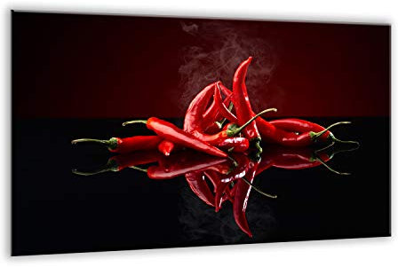 Ceramic hob Protector Cover Panel 80 x 52 cm | Tempered Glass Large Chopping Board | Kitchen Wall Splash-Back | Stove Protector for Ceramic Electric Induction | 383677747 | by semUp