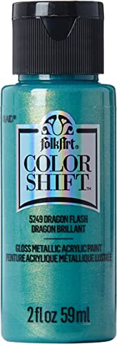 FolkArt Color Shift Acrylfarbe, 57 ml, Dragon Flash 70 ml
