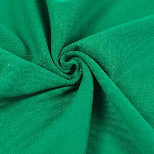 Bündchenstoff Schlauchware 35(70) cm breit Meterware ab 25cm Jersey Oeko-Tex, Farbe:grün