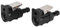 Kimiss 2 stücke kraftstoffleitung stecker, abs kraftstoffschlauch leitung anschluss fit für 8mm außenborder marine motor (schwarz)