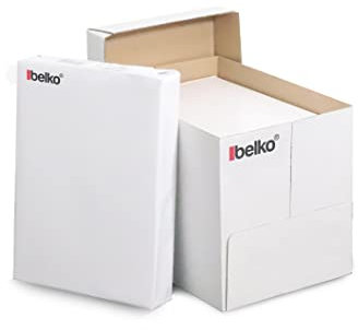 Druckerpapier DIN A4, 75 g/m², 5000 Blatt, Weiß - Kopierpapier, Papier Fax Laserpapier Universalpapier für alle Drucker, Fotokopierpapier Seiten